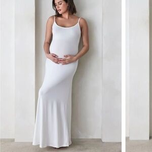 Elegant White Maxi Dress